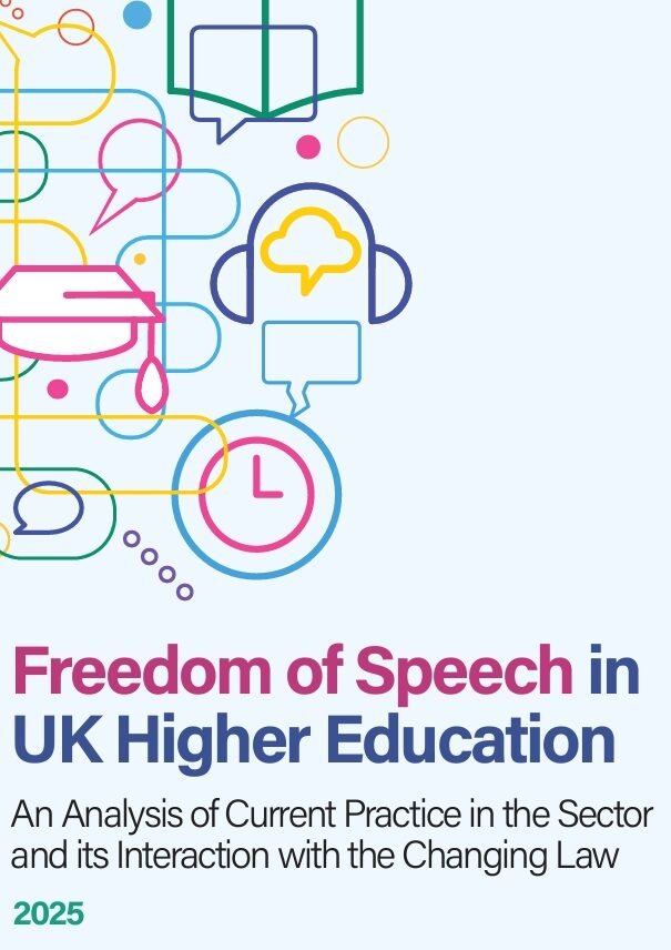 Cover of the Centre for Responsible Debate's report on Freedom of Speech in UK Higher Education
